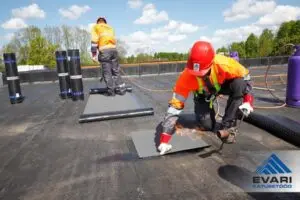 EHITUSFIRMA EVARI EHITUS EHITAB KATUSEID Katusefirma ehitab lamekatuseis