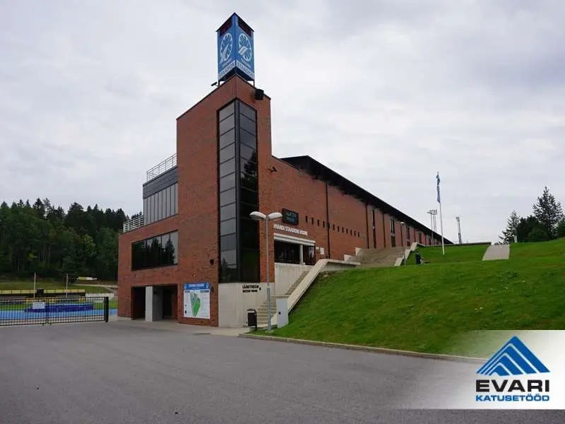 TEHVANDI SPORDIKOMPLEKS SA LÄÄNETRIBÜÜNI KATUS Tehvandi Spordikompleks SA läänetribüüni katus, katusetööd