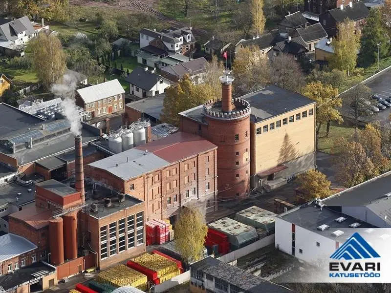A. LE COQ AS TARTU ÕLLETEHASE KATUSE REMONT A. Le Coq AS Tartu õlletehase katuse remont