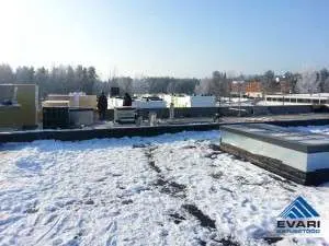 KUPERJANOVI JVP LAMEKATUSTE EHITAMINE Lamekatusetööd talvel Kuperjanovi JVP