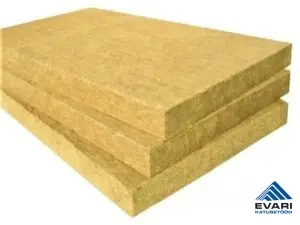 KATUSE SOOJUSTAMINE, SOOJUSTUS - TEENUS Lamekatuse kivivill mineraalvill soojustus