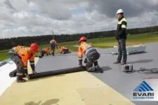 PVC KATUSEKATTE RIHTIMINE PVC katus, katusekatte rihtimine