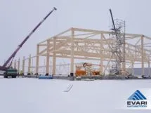 LAMEKATUSETÖÖD Raitwood tootmishoone lamekatusetööd Tartumaal Unipiha tee 20a