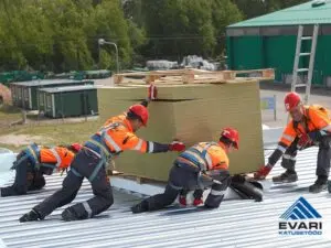 Katuse soojustamine kõvavillplaatidest (MW) soojustusega