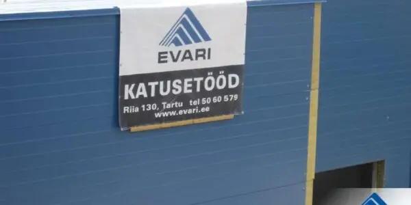 Talent Plastics AS katuse ehitus Tartumaal, katusetööd