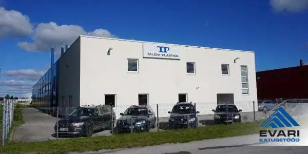 Talent Plastics AS katuse ehitus Tartumaal