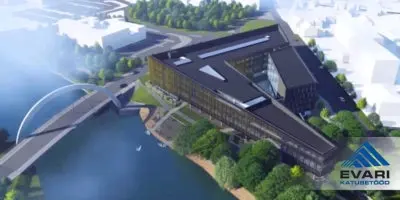 Tartu Ülikooli IT keskus Delta katusetööd Tartus
