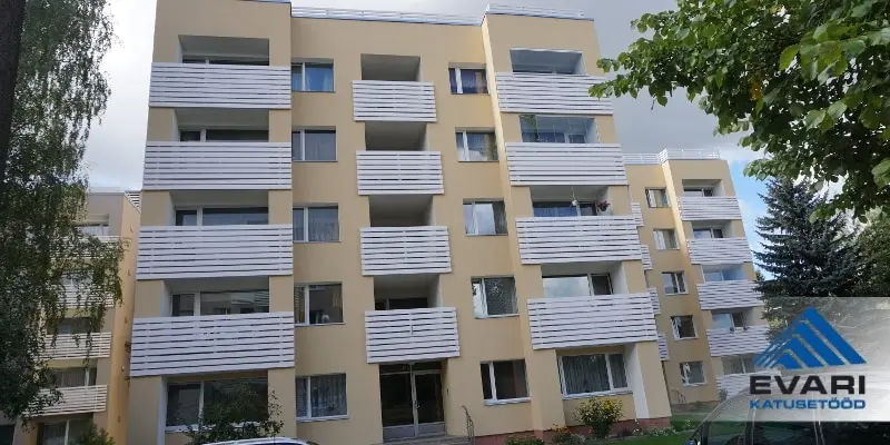 Kortermaja katuste renoveerimine