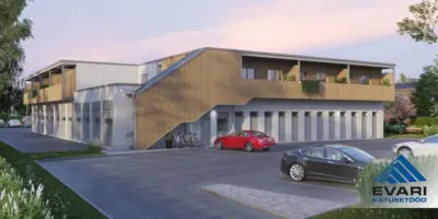 Äri- ja eluhoone katuseehitus Tartus Alevi 3a Karlova linnaosas