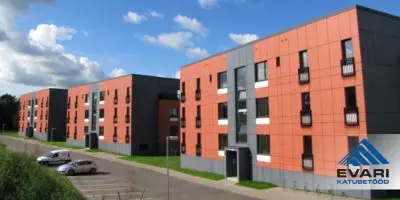 Korterelamute katuseehitus Tartus Aruküla tee 2, 4, 6