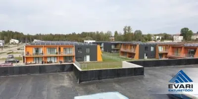 Katusetööd ridaelamule Tartus Klaose 12 ja 14