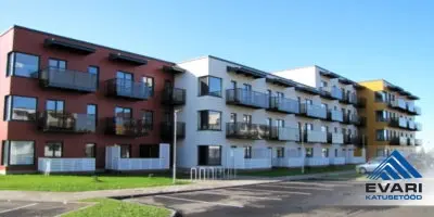 Korterelamu hüdroisolatsioonitööd Tartus Kristalli 12