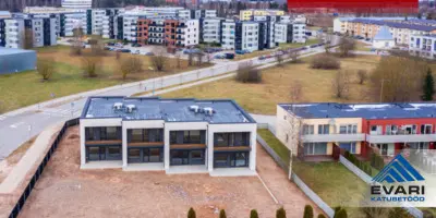 Katuse ehitus ridaelamule Tartus Kulli 14