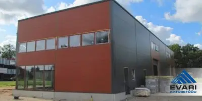 Katuse ehitamine tootmishoonele Tartumaal Savi 4