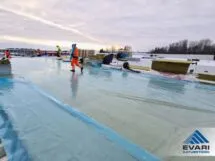 Aurutõkke paigaldus