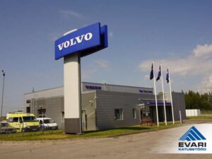 Katusetööd Volvo Trucks Estonia Tartu