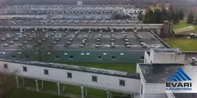 Ekseko sigala kuuenda korruse katuse parandus