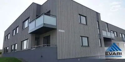 Lamekatusetööd Tartus kortermajal Ladva 3a