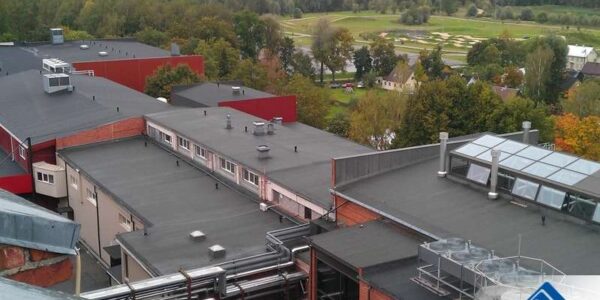 Katuse remonditööd A.La Coq Tartu õlletehase katustel
