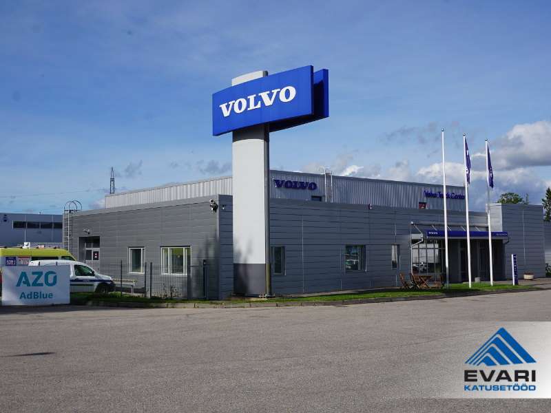 Volvo Trucks Estonia Tartu katusetööd