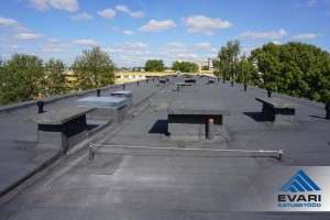 Rekonstrueeritud katus Tartu Anne 81