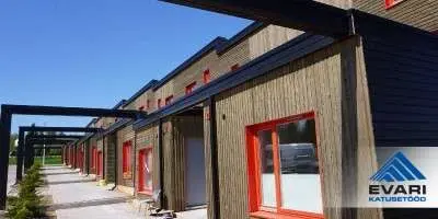 Terrassi soojustus Tartumaal Paruni 2 ridaelamul