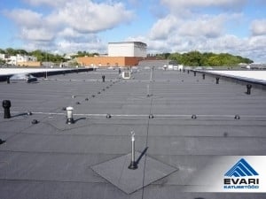 Katusepollarid Tartu kohtumaja katuse rekonstrueerimine