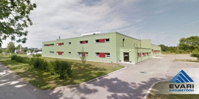 Eesti Maaülikooli Polli õunahoidla katuse remont Viljandimaal Polli külas