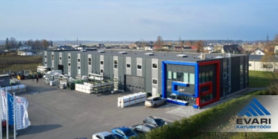 Aknaproff OÜ tootmishoone katuse ehitamine Tartumaal