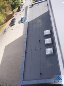 Madalam katuseosa Tartu kohtumaja katuse rekonstrueerimine