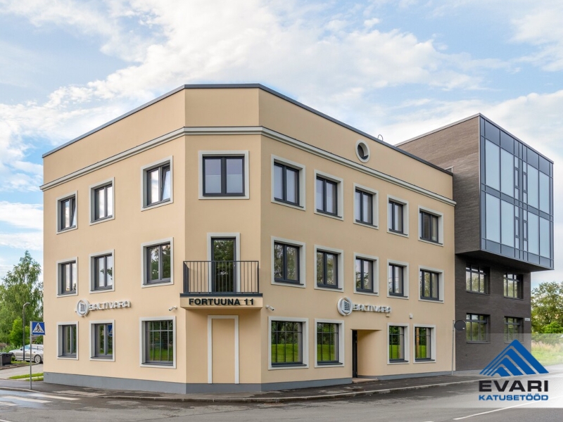 Katuse soojustamine korterelamul Fortuuna 11 Tartu linnas