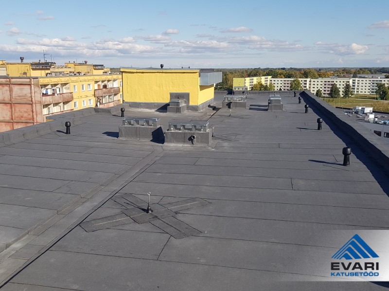 Korteriühistu katuse renoveerimine Tartus Mõisavahe 34