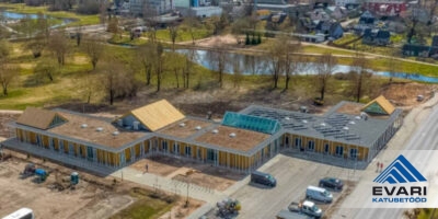 Tervisekeskuse katusetööd Võrus Tartu 9