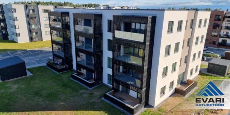 Kortermaja katusetööd Tartus Haki 2/4