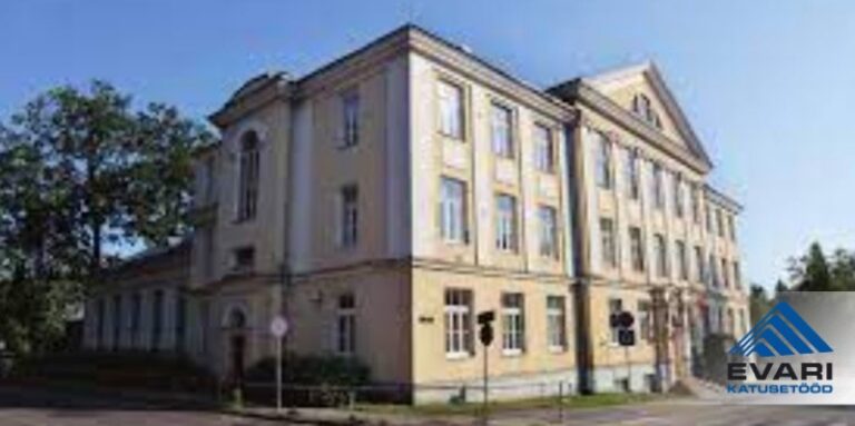 Tartu Karlova Gümnaasium katusetööd Lina 2