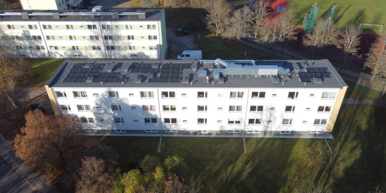 Kortermaja katusetöö Põlvas Piiri 19 Põlvamaal