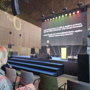 Linnar Viik Eesti infotehnoloog ja IT-visionäär. Ehituskonverents Ehitus 2025+ Tallinna Sadama Kruiisiterminalis toimus 02.12.2025