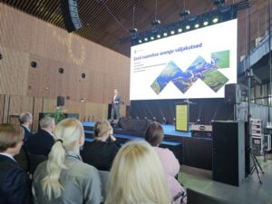 Tõnis Arjus Eesti riigiarhitekt, Maa- ja Ruumiamet MARU. Ehituskonverents Ehitus 2025+ Tallinna Sadama Kruiisiterminalis toimus 02.12.2025