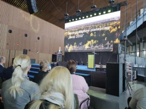 Tõnis Arjus Eesti riigiarhitekt, Maa- ja Ruumiamet MARU. Ehituskonverents Ehitus 2025+ Tallinna Sadama Kruiisiterminalis toimus 02.12.2025