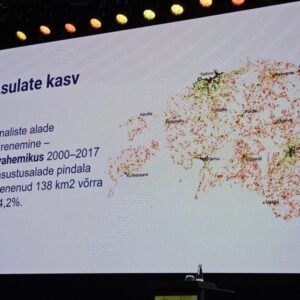 Tõnis Arjus Eesti riigiarhitekt, Maa- ja Ruumiamet MARU. Ehituskonverents Ehitus 2025+ Tallinna Sadama Kruiisiterminalis toimus 02.12.2025