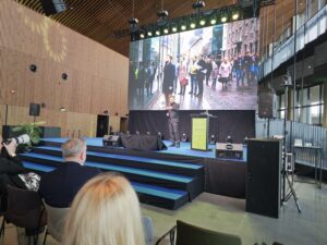 Lauri Tuulberg Welement AS-i juht, Eesti puitmajaliit. Ehituskonverents Ehitus 2025+ Tallinna Sadama Kruiisiterminalis toimus 02.12.2025