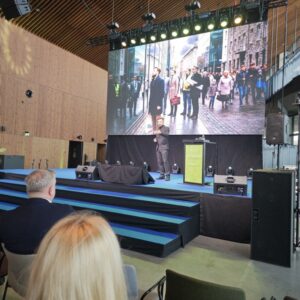 Lauri Tuulberg Welement AS-i juht, Eesti puitmajaliit. Ehituskonverents Ehitus 2025+ Tallinna Sadama Kruiisiterminalis toimus 02.12.2025