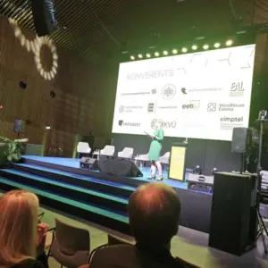 Miina Karafin. Ehituskonverents Ehitus 2025+ Tallinna Sadama Kruiisiterminalis toimus 02.12.2025