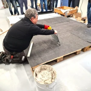 Kinnitusplaadi paigaldus. CW Lundberg AB kukkumiskaitselahendused koolitus