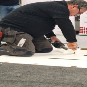 Keevitamine kuumaõhu puhuriga. CW Lundberg AB kukkumiskaitselahendused koolitus.