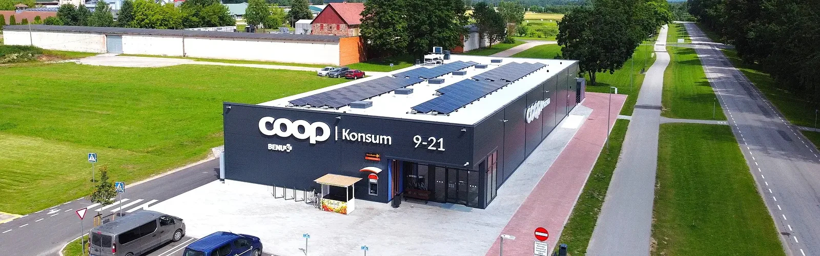 Luunja COOP katusetöö -