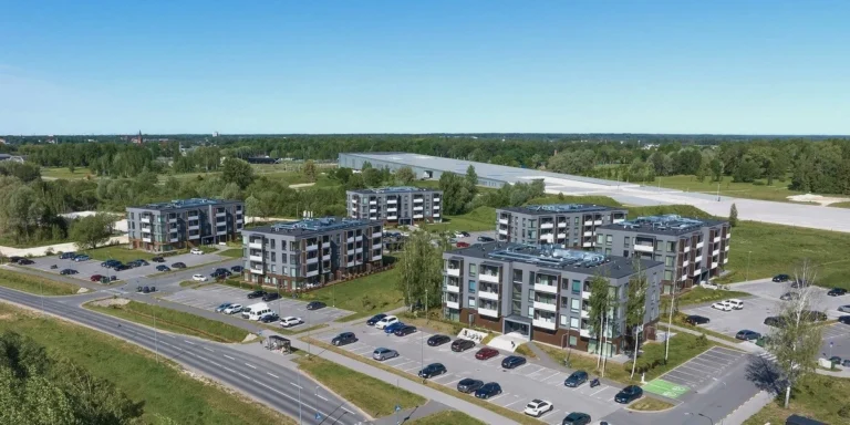 Raadiraja 26 ja 28 kortermajade katusetööd Tartumaal Raadi alevis
