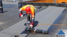 Katusekattematerjali keevitamine Katusekattematerjali keevitamine SBS kattega katusel