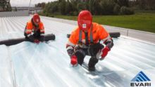 Kileaurutõkke teipimine lamekatuse ehitamisel Kileaurutõkke teipimine lamekatuse ehitamisel