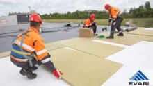 Pealmise villaplaadi paigaldus katusel Pealmise villaplaadi paigaldus PVC kattega katusel